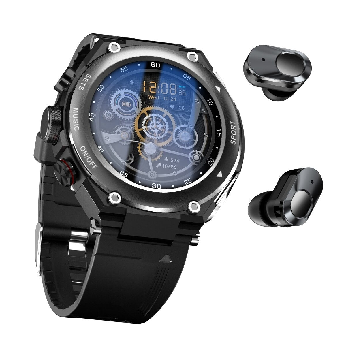 SyncWear™ - Smartwatch With Voice Assistant