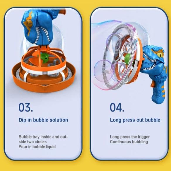 MiniDino™ - Adorable Dinosaur Bubble Blaster