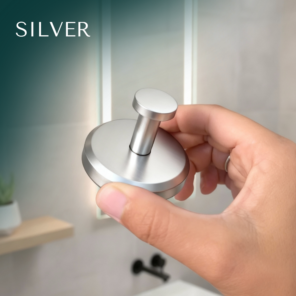 Overa™ - Twist-Lock Suction Hooks for No-Drill