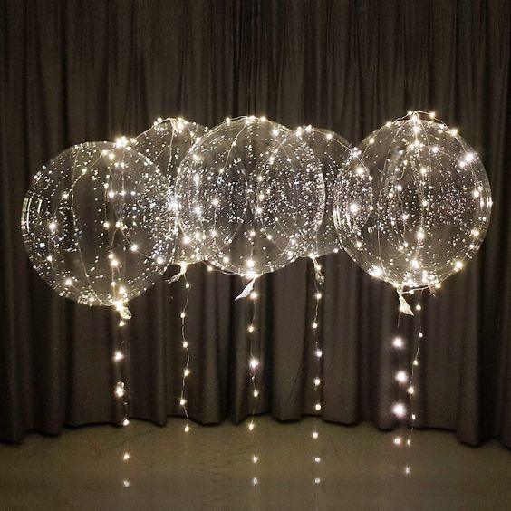 5+5 FREE | PartyBalloon™ - XXL LED balloons for magical decorations