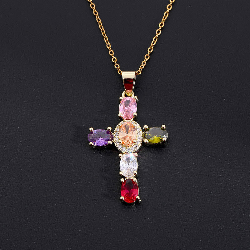 Solavée™ - Elegant Cross Necklace