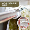 (3 + 3 FREE) | DrapeDock™ | No-Drill Adjustable Curtain Rod Holders (6 Pack)