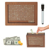 VaultCraft™ - Vintage wooden savings box