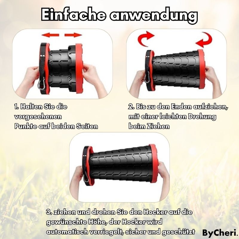 WanderSeat™ - Portable folding stool