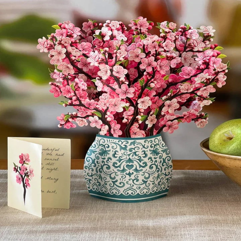 BloomCard™ – 3D pop-up flower card as a long-lasting