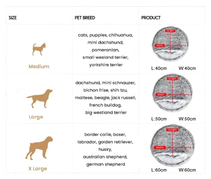 CozyPaws™ - Calming Pet Bed