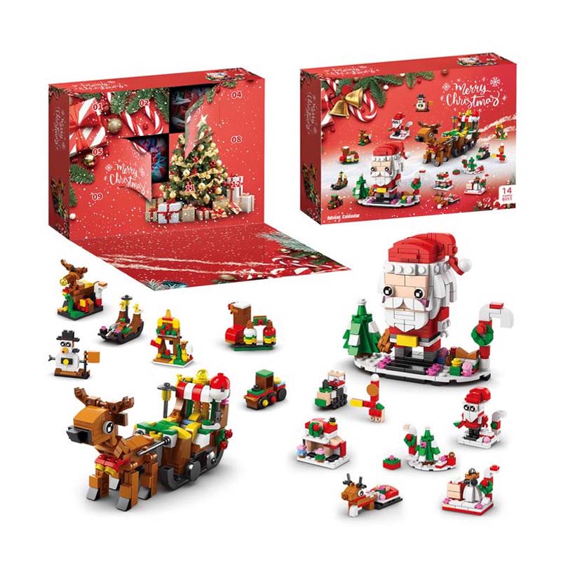 BuildaTree™ – Advent Calendar with Christmas Tree Building Blocks