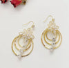 2+2 Free | Lotessa™ | 18K Gold Plated Sterling Silver Lotus Crystal Earrings