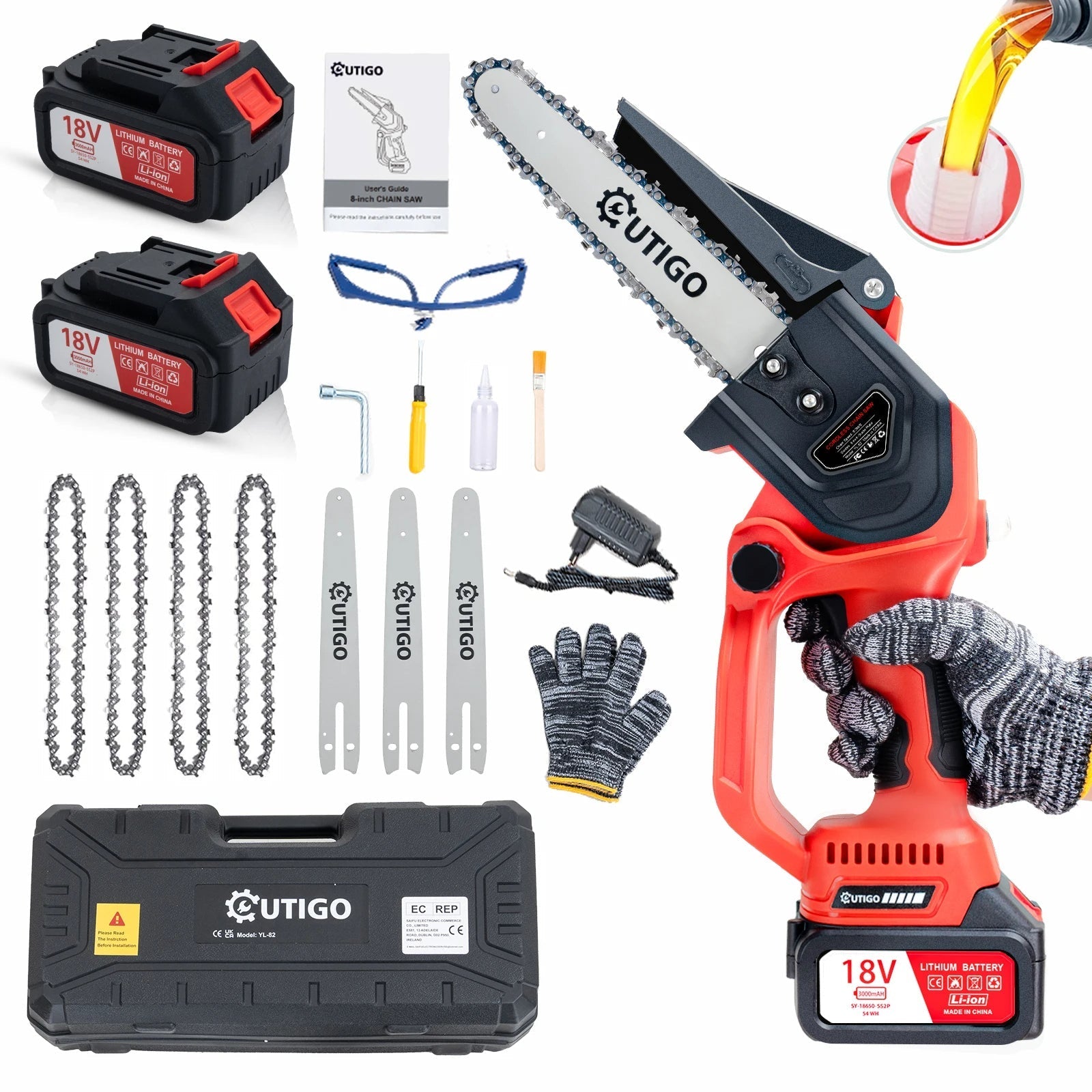 50% OFF | ArborVolt™ | Cordless Mini Chainsaw