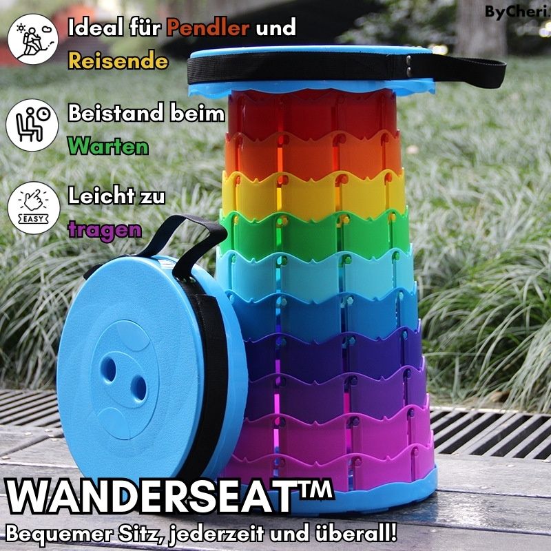 WanderSeat™ - Portable folding stool