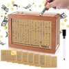 VaultCraft™ - Vintage wooden savings box