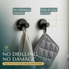 Overa™ - Twist-Lock Suction Hooks for No-Drill