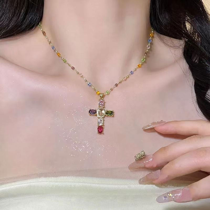 Solavée™ - Elegant Cross Necklace
