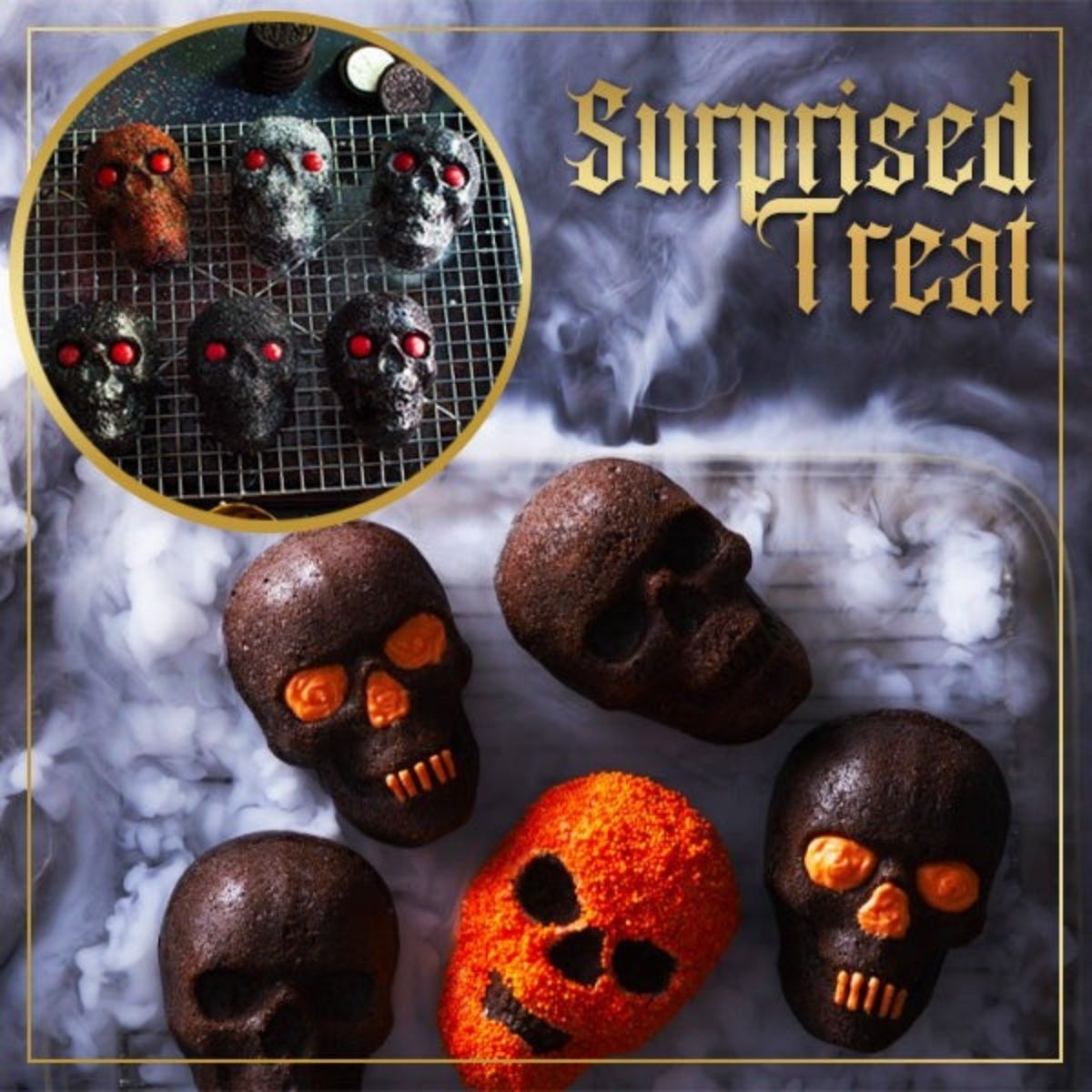 Skullicious™ – Bake, Freeze & Freak Out with 3D Skull Treats