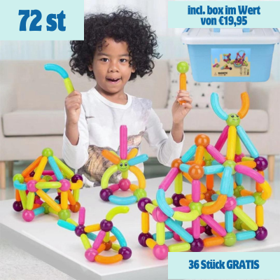 50% OFF | BlockFusion™ | Magnetic Building Blocks for Kids