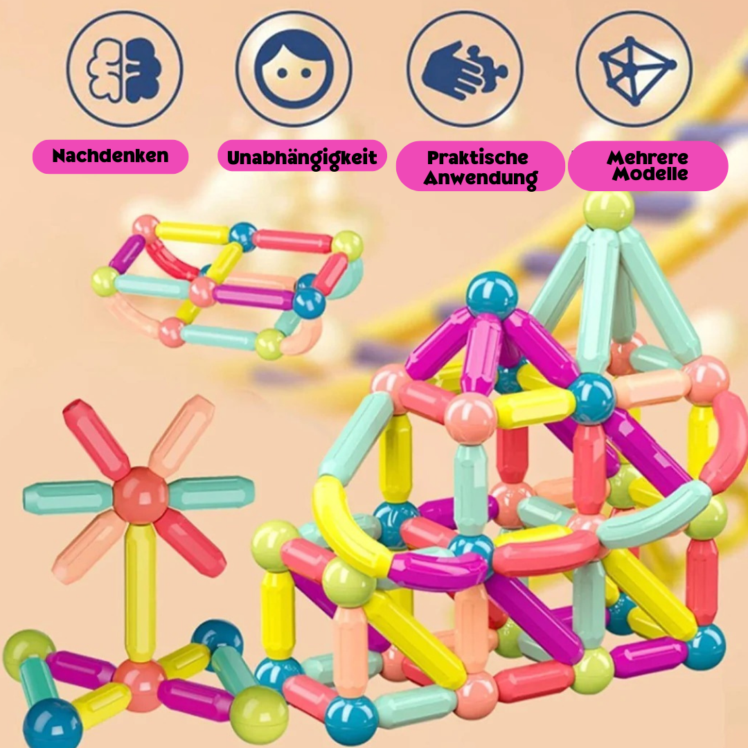 50% OFF | BlockFusion™ | Magnetic Building Blocks for Kids