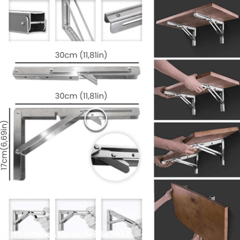 FoldMax™ - Stainless steel folding console