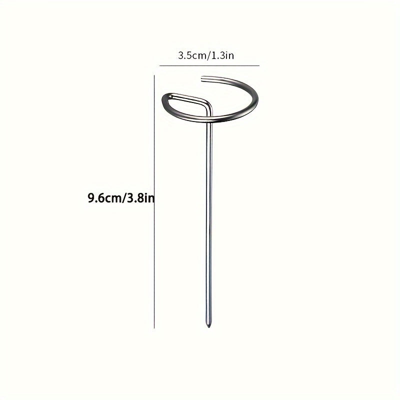 5+5 Free | CrispSpire™ | Air Fryer Skewers, stainless steel vertical skewers for even cooking