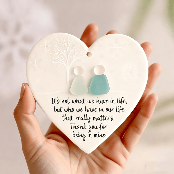 1+1 FREE | Mareya™ – Handcrafted Sea Glass Hearts That Capture Connection