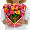 BloomCard™ – 3D pop-up flower card as a long-lasting