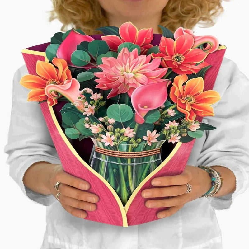 BloomCard™ – 3D pop-up flower card as a long-lasting