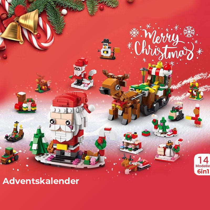 BuildaTree™ – Advent Calendar with Christmas Tree Building Blocks