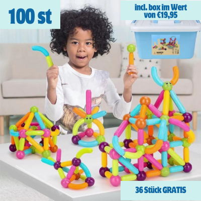 50% OFF | BlockFusion™ | Magnetic Building Blocks for Kids