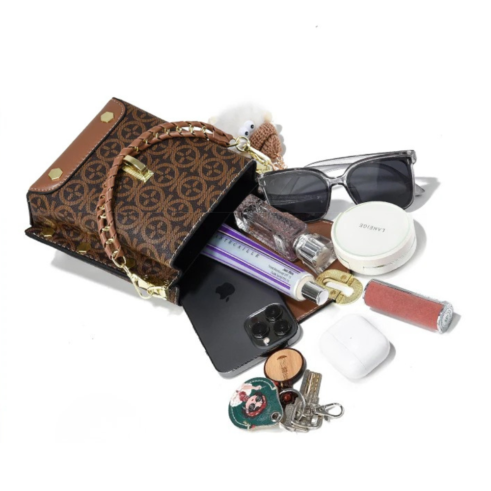 Veloura™ - Elegant Eco-Leather Shoulder Bag