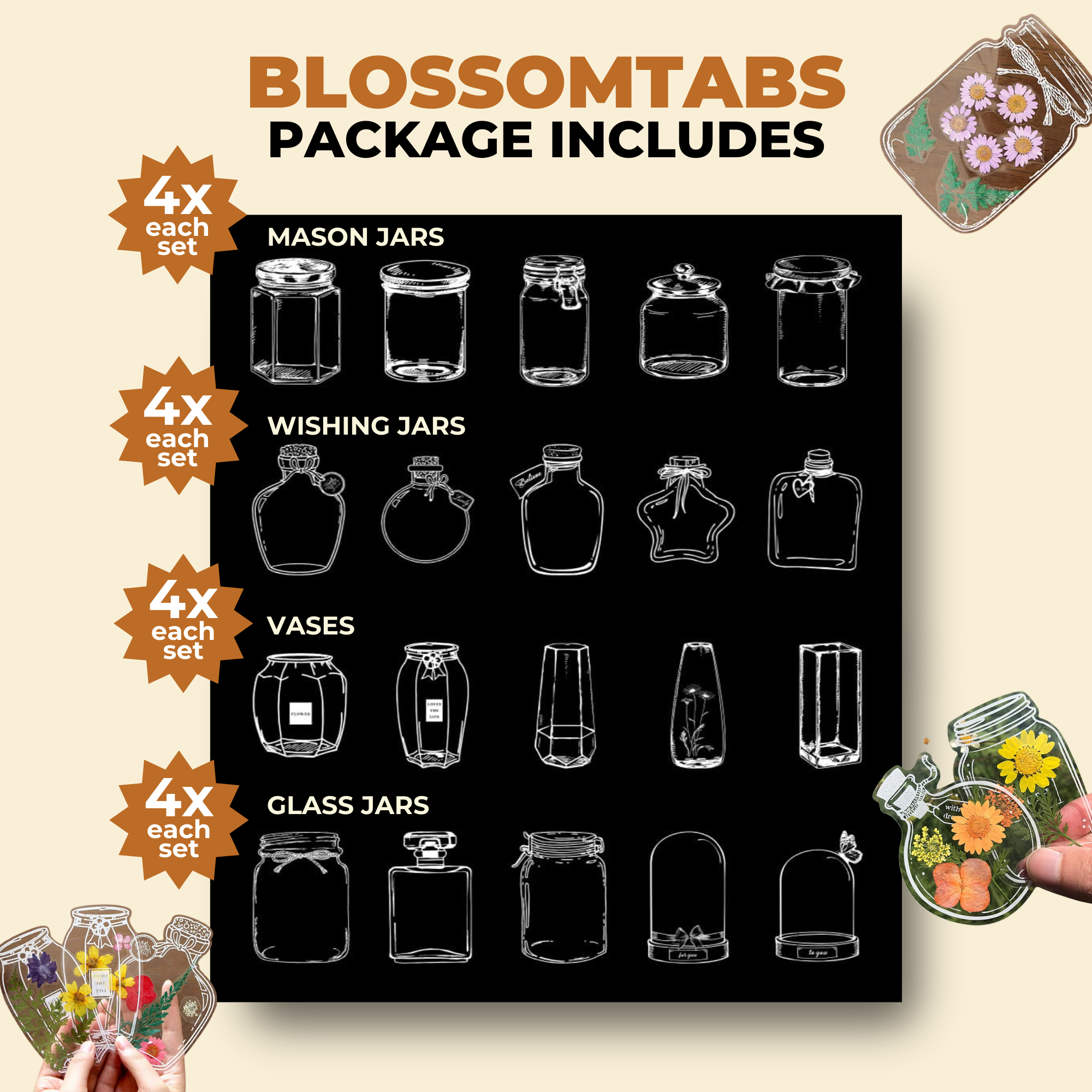 20+20 FREE | BlossomTabs™ - Preserve Autumn in Every Page