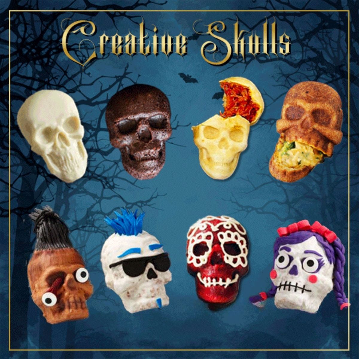 Skullicious™ – Bake, Freeze & Freak Out with 3D Skull Treats