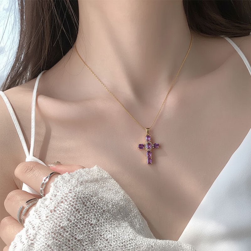 Solavée™ - Elegant Cross Necklace