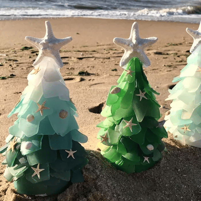 CoastGlow™ - Sea Glass Decor Tree