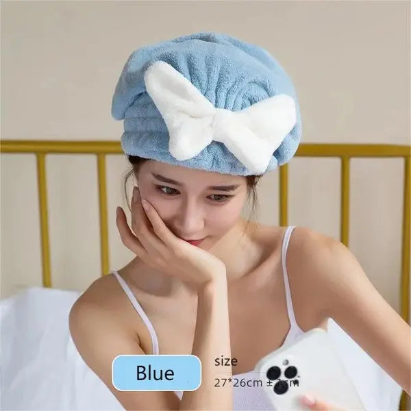 SilkDry™ - Super Absorbent Microfiber Hair Wrap