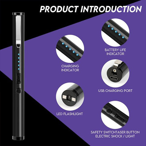 1+1 Free | ShockPen™ | Tactical Stun Pen for Self Defense