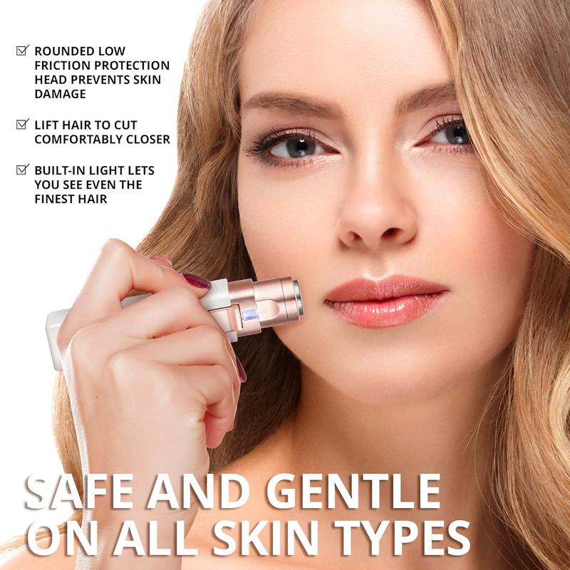 SilkGleam™ - Painless Facial Hair Remover
