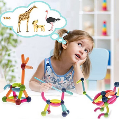 50% OFF | BlockFusion™ | Magnetic Building Blocks for Kids