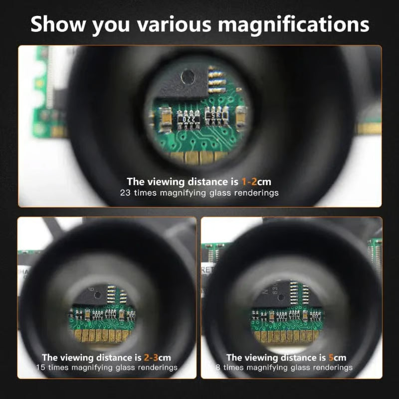 OptiWear™ -  Adjustable Headband Magnifying Glass