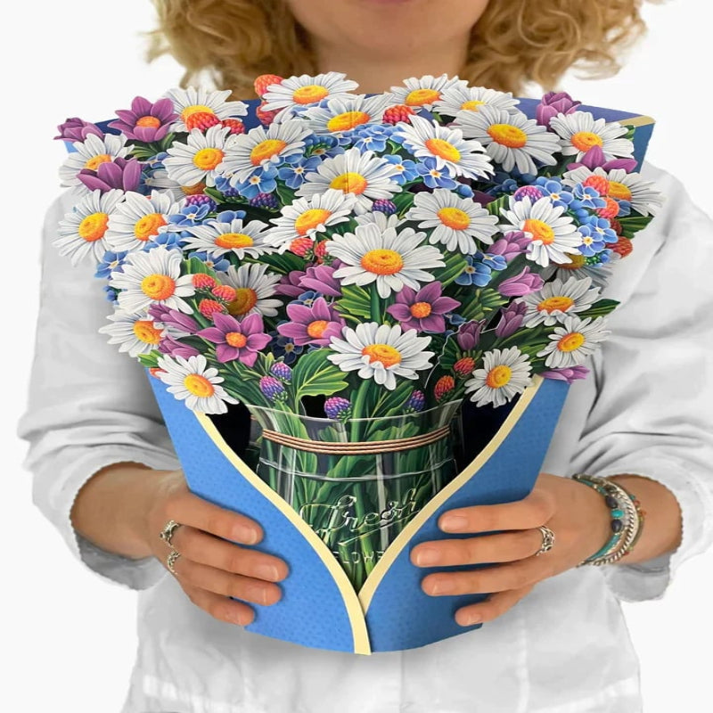 BloomCard™ – 3D pop-up flower card as a long-lasting