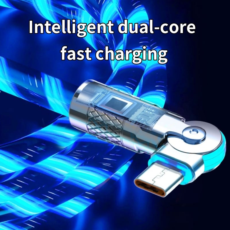 GlowLink™ - 540° rotating fast charge