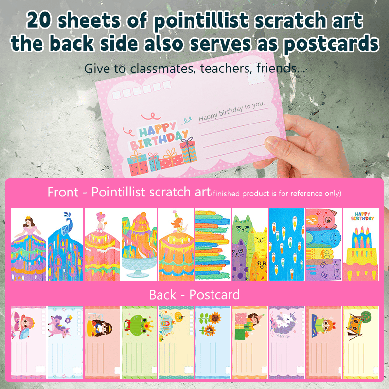 MagicScratch™ - Rainbow art kit