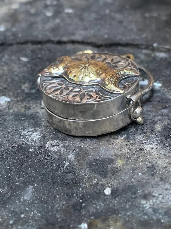 SacredIntent™ - Handcrafted Silver Locket