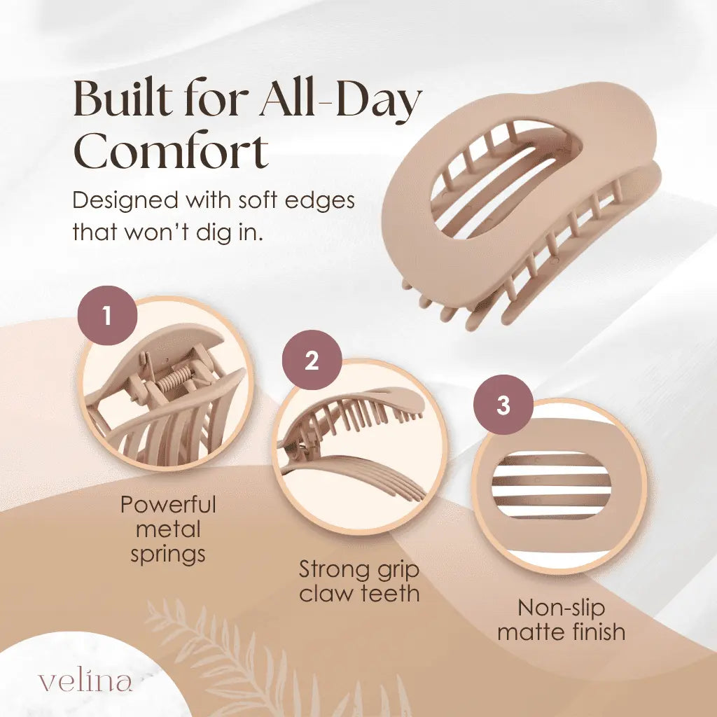 Velina™ - Flat Hair Clip
