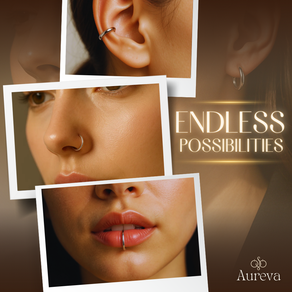 (1+1 Free) | Aureva™ – Retractable Comfort Earrings