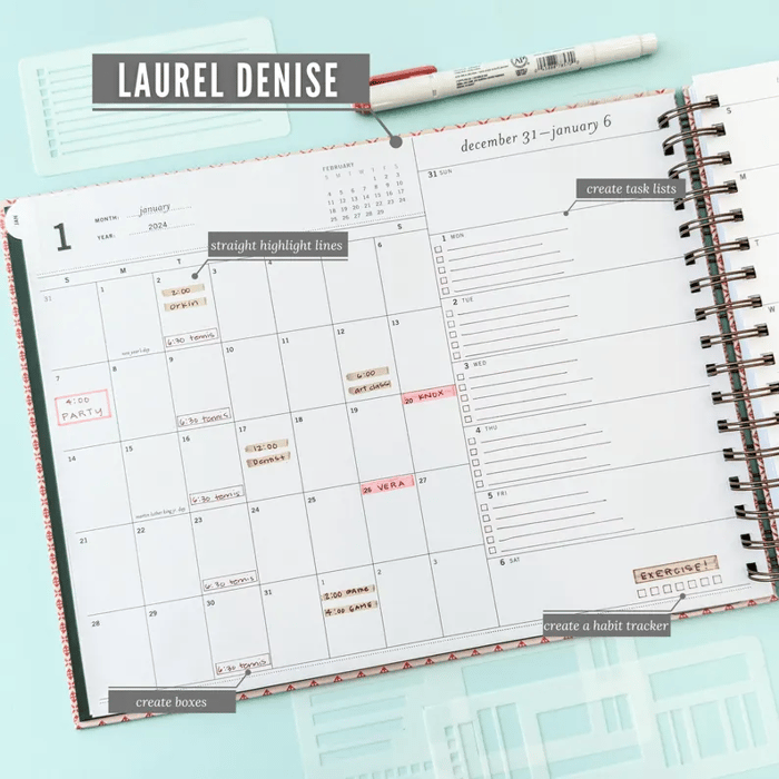 CraftFlex™ - Flexible Mylar journal stencils