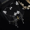 Aurelune™ — Butterfly & Flower Tassel Earrings