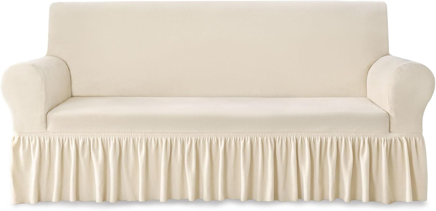 PlushGuard™ - Plush Stretch Sofa Cover