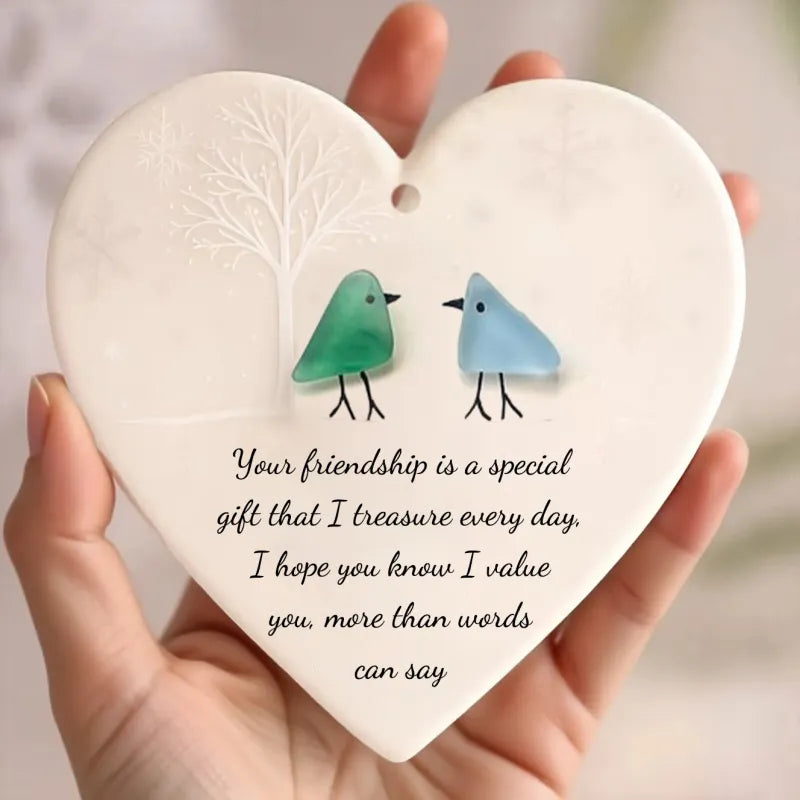 1+1 FREE | Mareya™ – Handcrafted Sea Glass Hearts That Capture Connection
