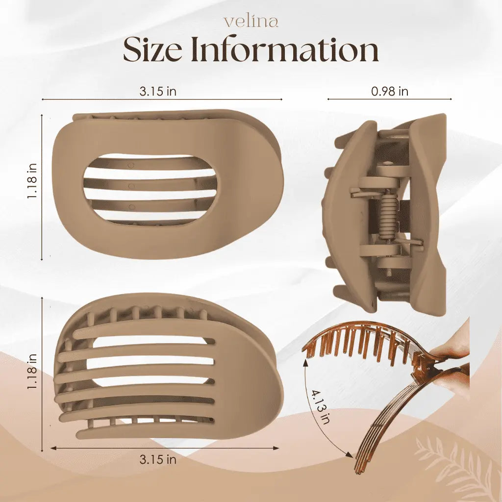 Velina™ - Flat Hair Clip