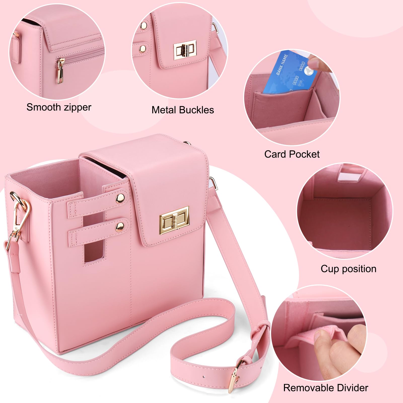 HydraTote™ - Crossbody Bag With Bottle Holder
