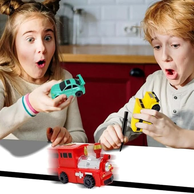 TrackiCar™ - Magical car follows drawn lines